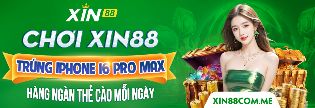 chơi xin88, trúng iphone 16 pro max